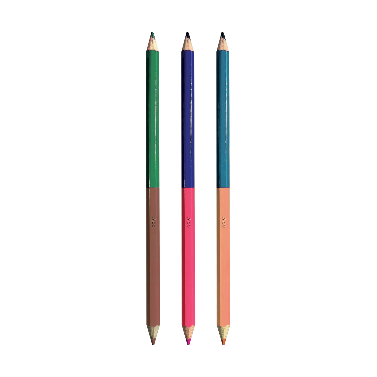 2 Of A Kind Double Ended Colored Pencils - 24 Colors