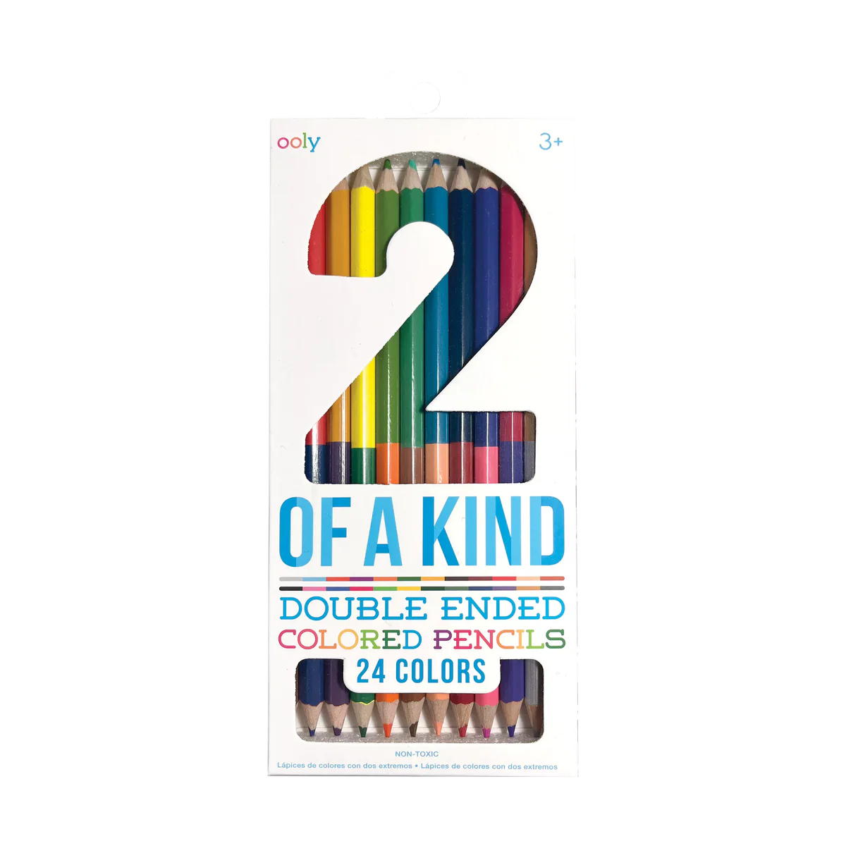 2 Of A Kind Double Ended Colored Pencils - 24 Colors