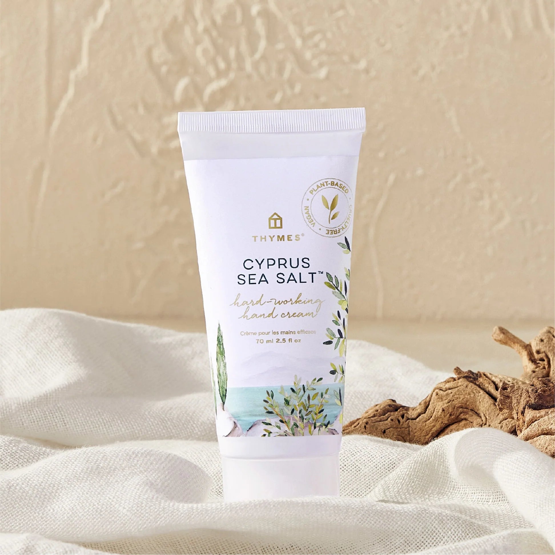Thymes Cyprus Sea Salt Hard-Working Hand Cream