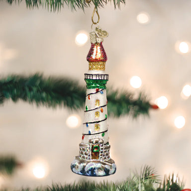 OWC Holiday Lighthouse Ornament