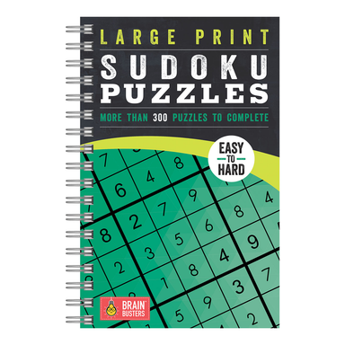 CDP Large Print Sudoku Puzzles - Green
