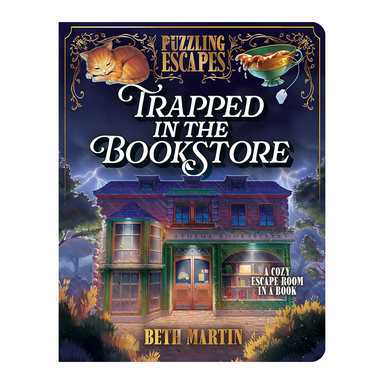 CDP Puzzling Escapes: Trapped in the Bookstore - Escape Room Book