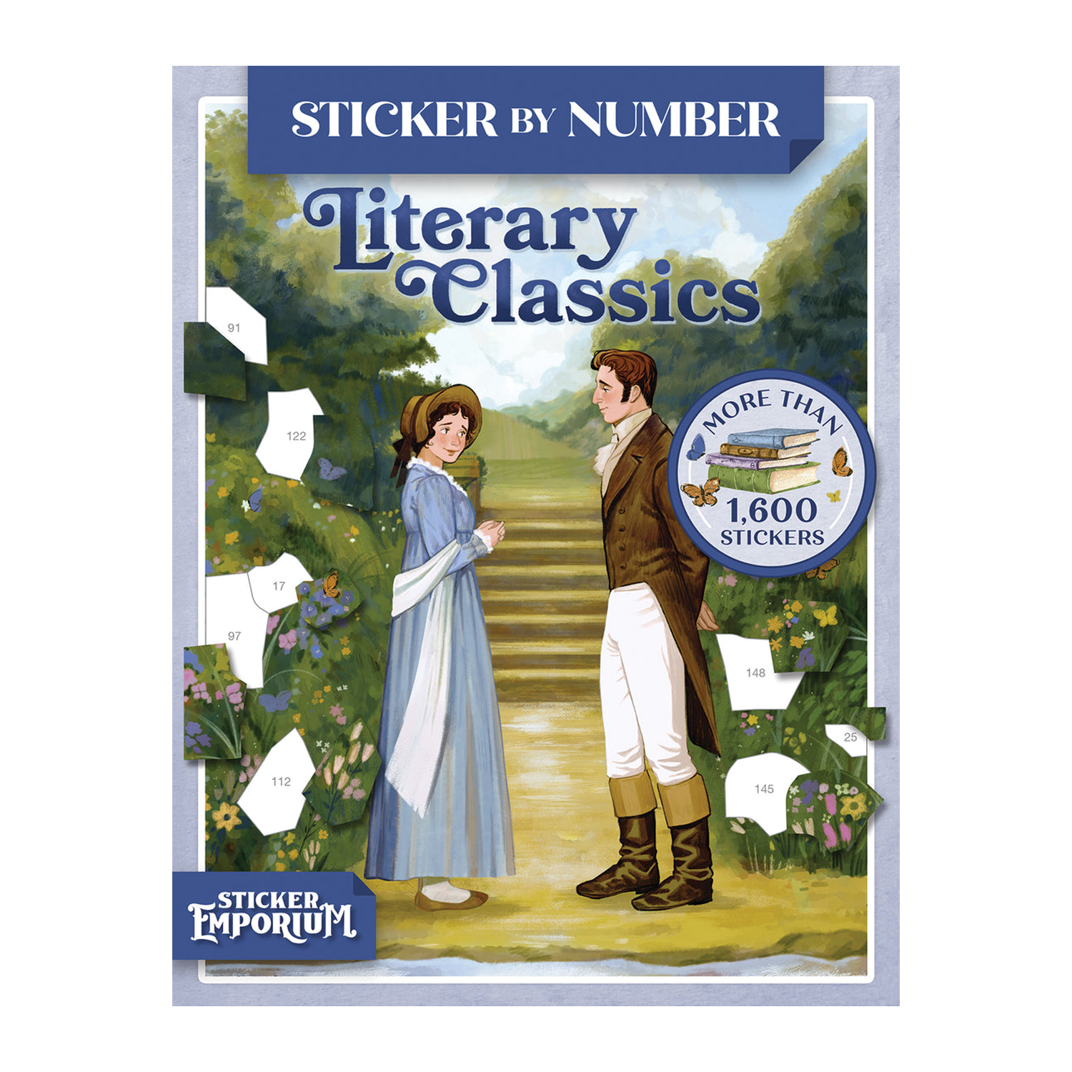 CDP Sticker by Number Literary Classics