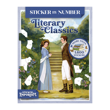 CDP Sticker by Number Literary Classics