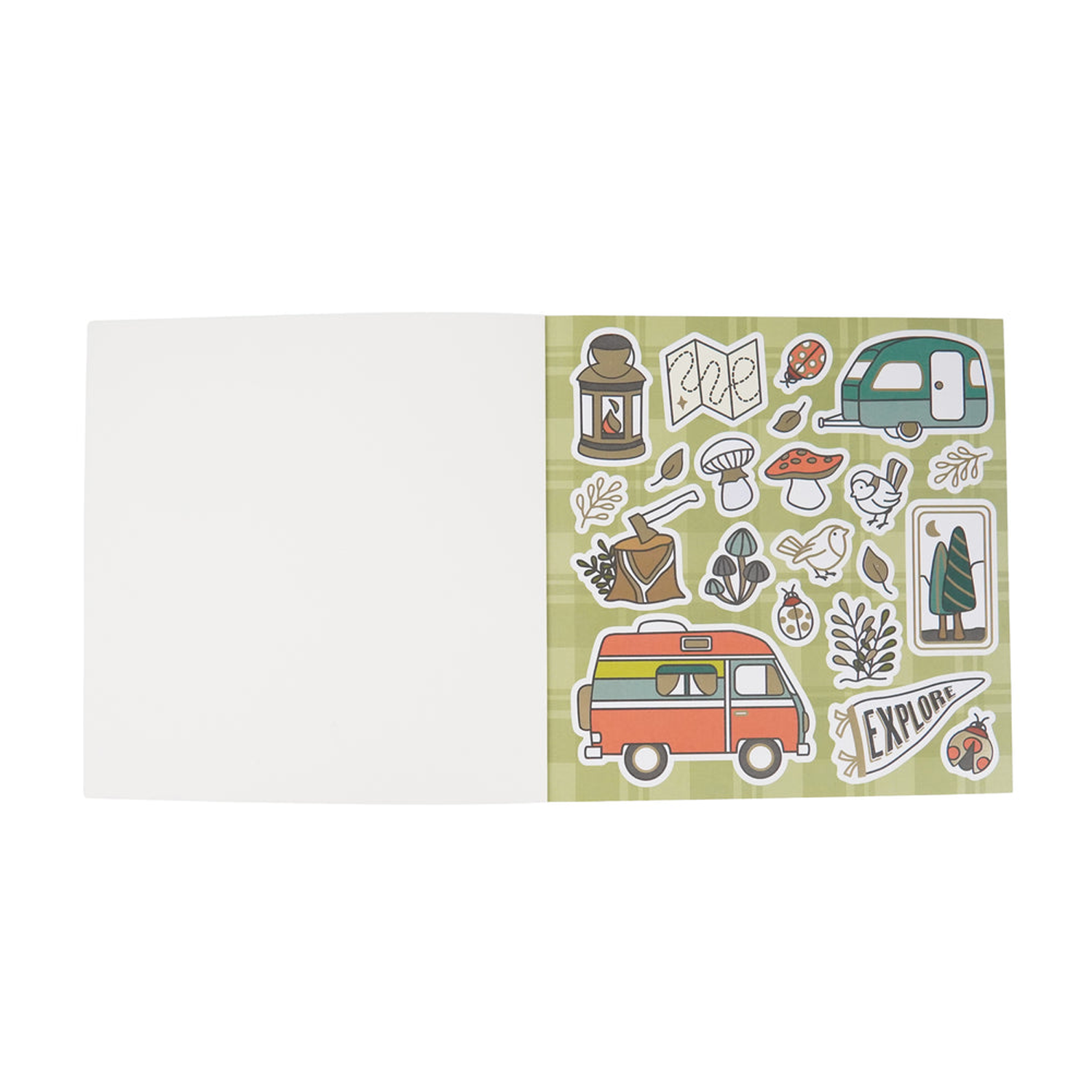 CDP Cozy Coloring - Happy Camper