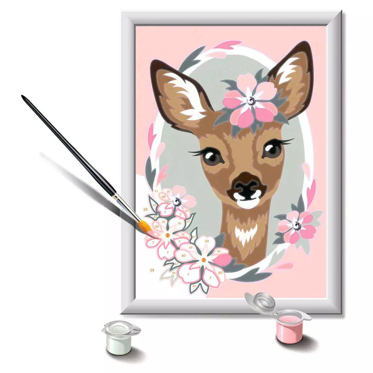 RAV CreArt Delightful Deer Paint By Number Kit