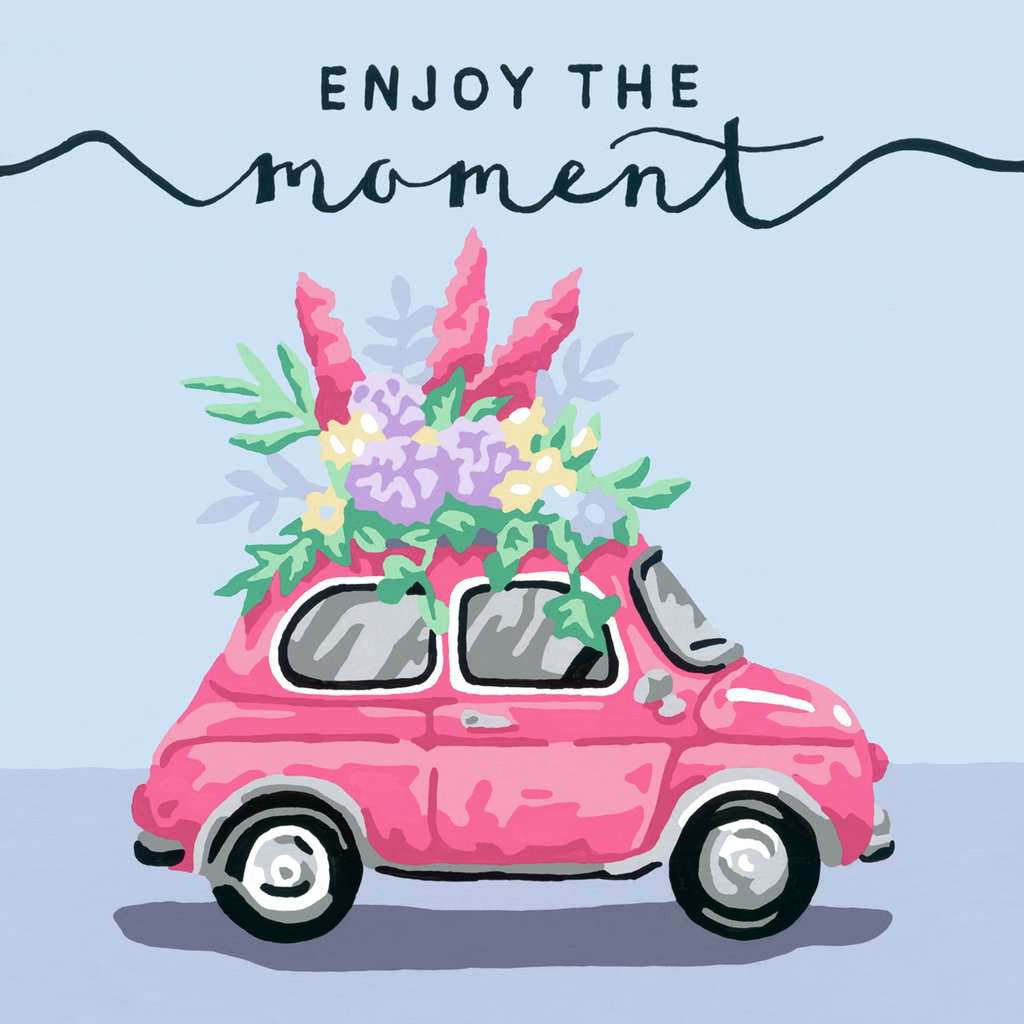 CreArt Enjoy The Moment Paint By Number Kit    