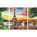 RAV CreArt Paris Reflections Triptych Paint-by-Number