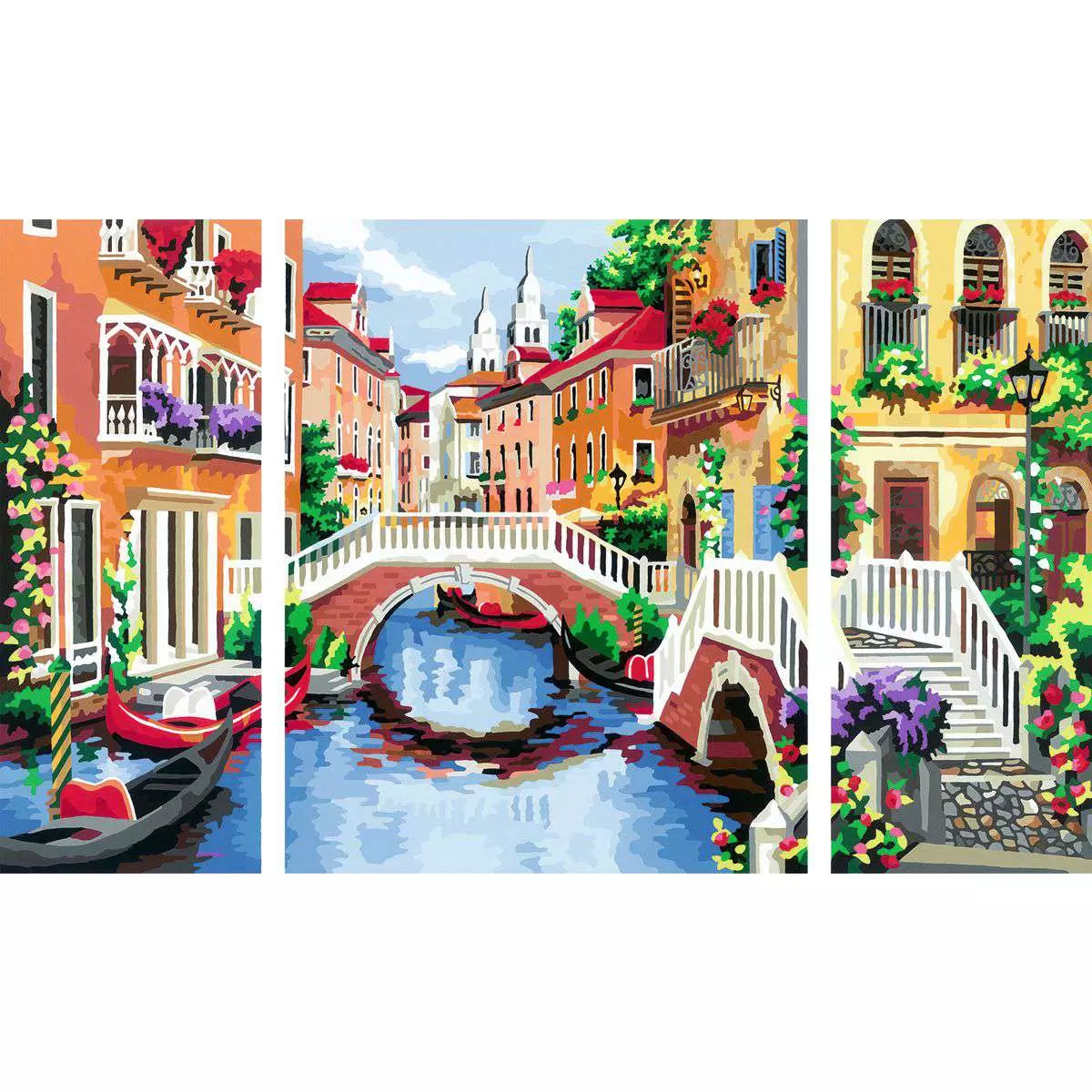 RAV CreArt Venetian Dreams Triptych Paint-by-Number
