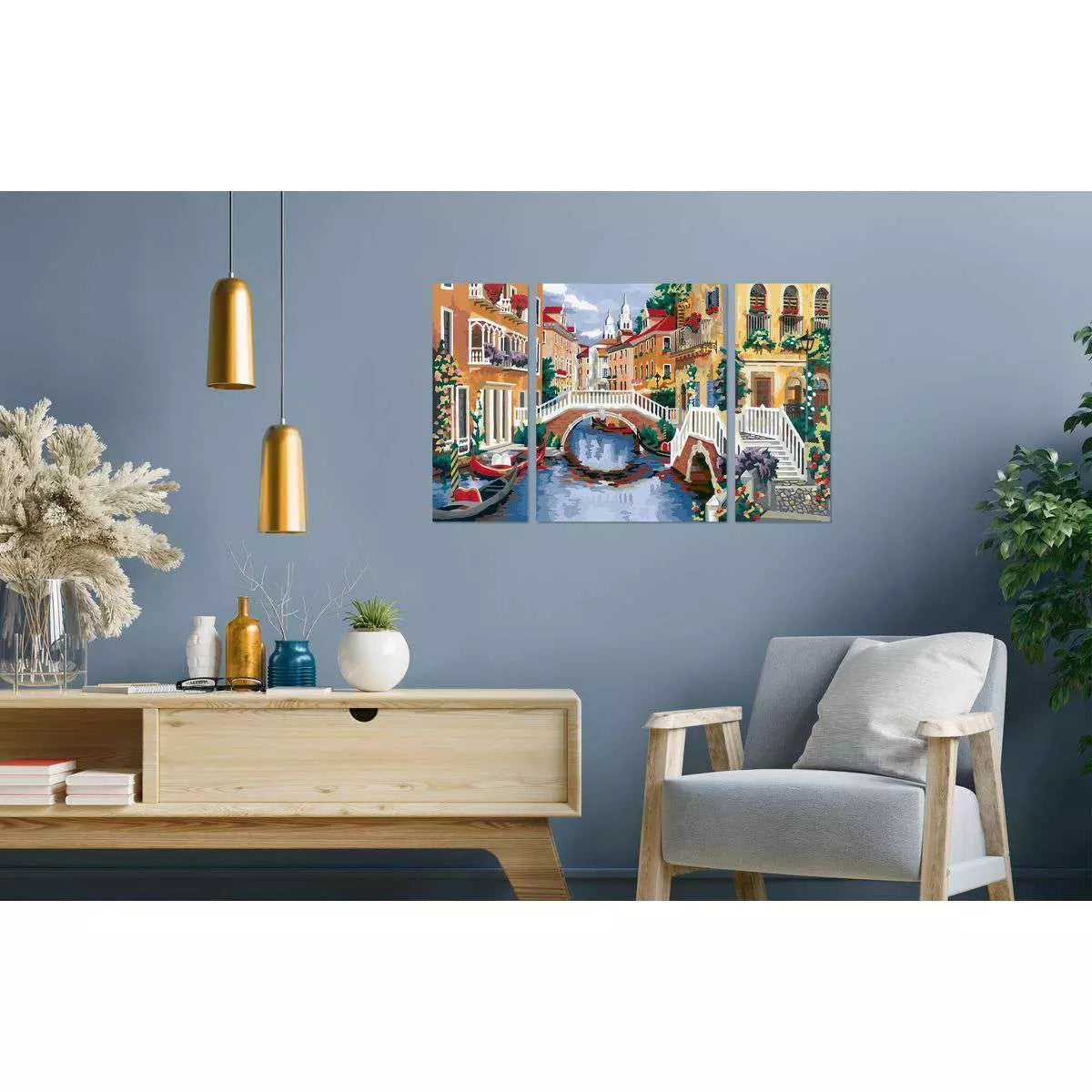 RAV CreArt Venetian Dreams Triptych Paint-by-Number