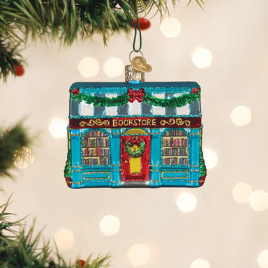 Old World Christmas Bookstore Ornament