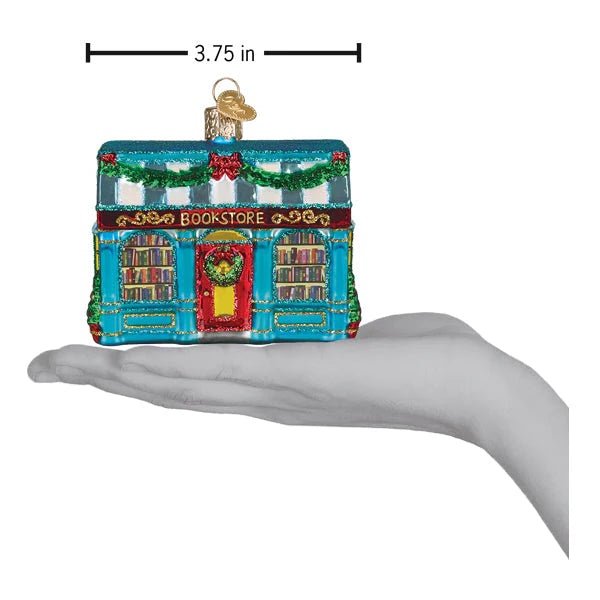 Old World Christmas Bookstore Ornament