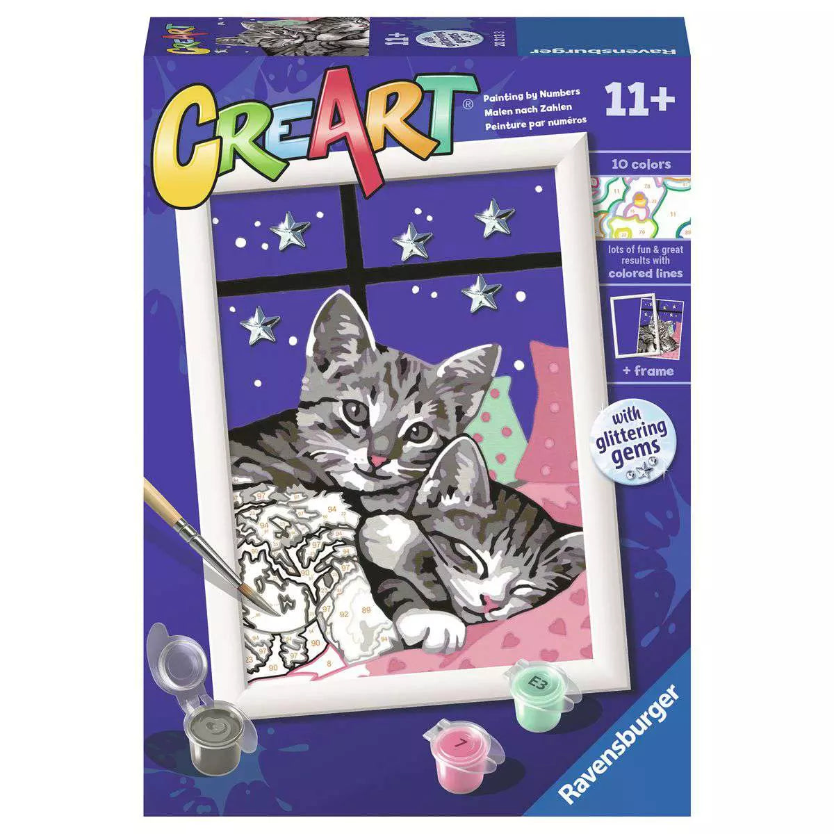 RAV CreArt Sleepy Kitties Paint-by-Number