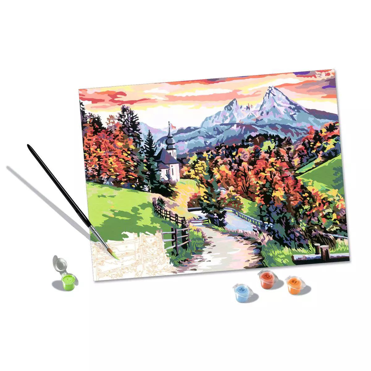 RAV CreArt Beautiful Bavaria Paint-by-Number Kit