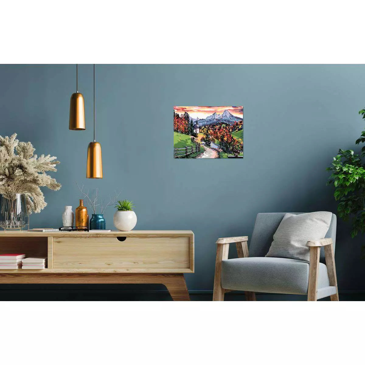 RAV CreArt Beautiful Bavaria Paint-by-Number Kit