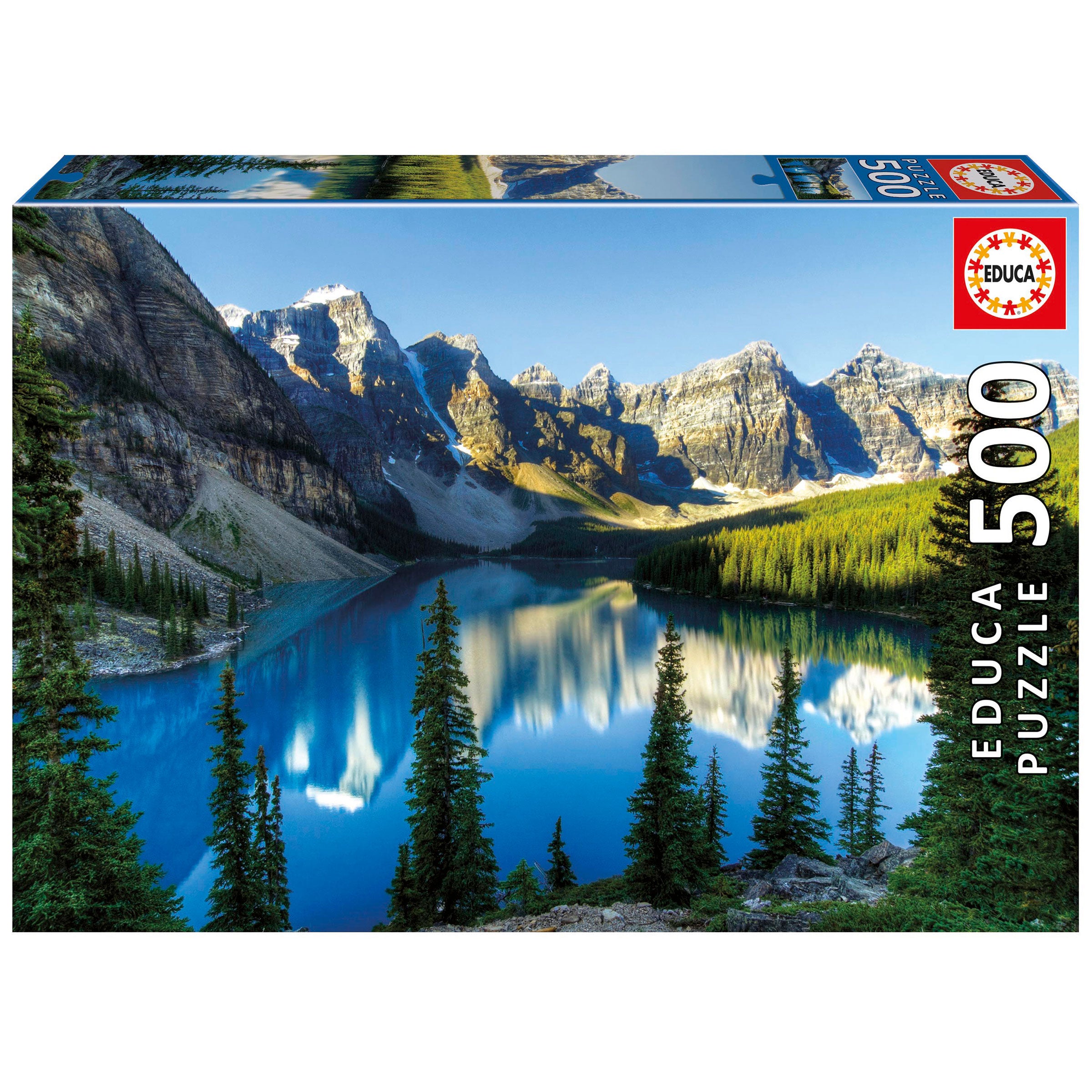 EDCA Lake in Alberta 500 Piece Puzzle