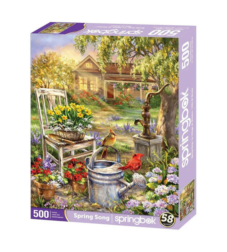 SPRGBK Spring Song 500 Piece Puzzle