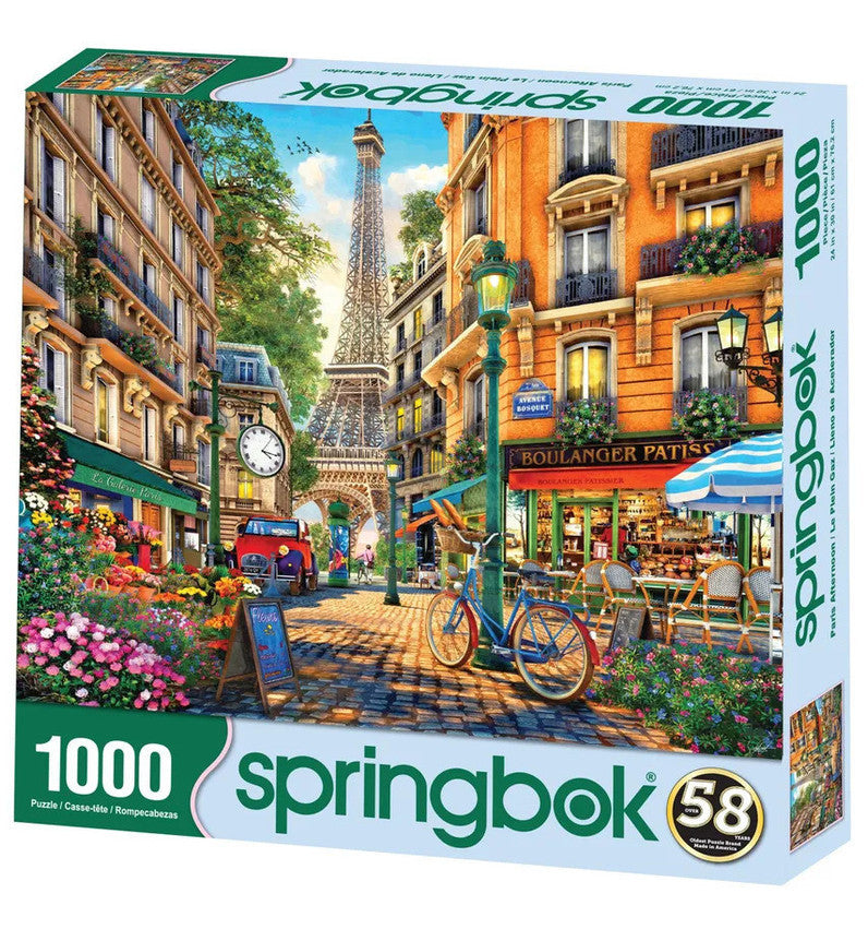 SPRGBK Paris Afternoon 1000 Piece Puzzle