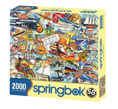 SPRGBK Wanderlust 2000 Piece Puzzle