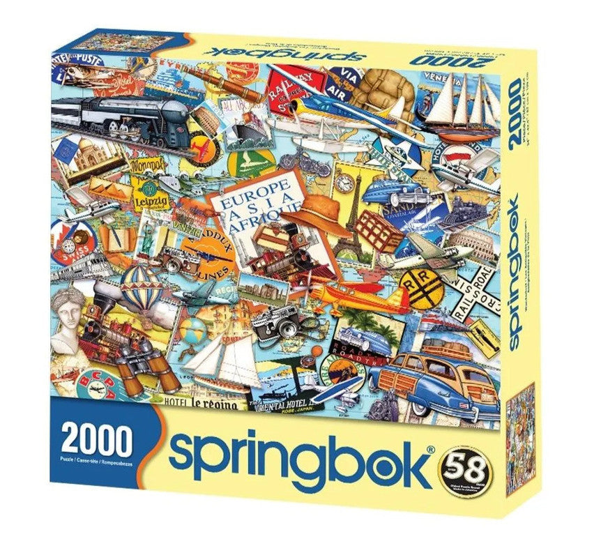 SPRGBK Wanderlust 2000 Piece Puzzle