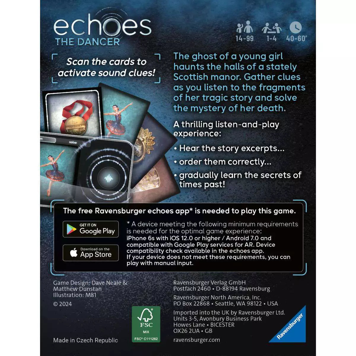 echoes: The Dancer - Audio Mystery Game