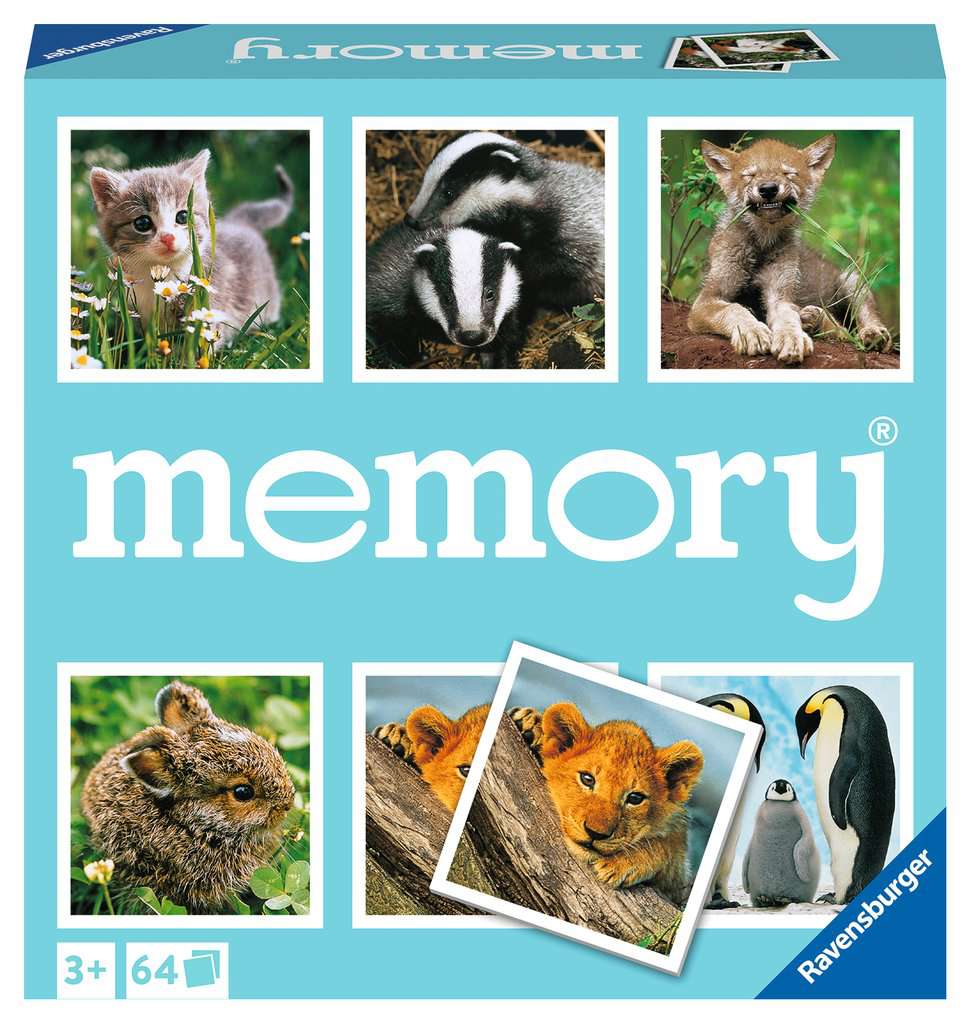 Baby Animals Memory Game    