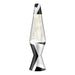 Lava Lamp 14.5 Polygonal Black and White