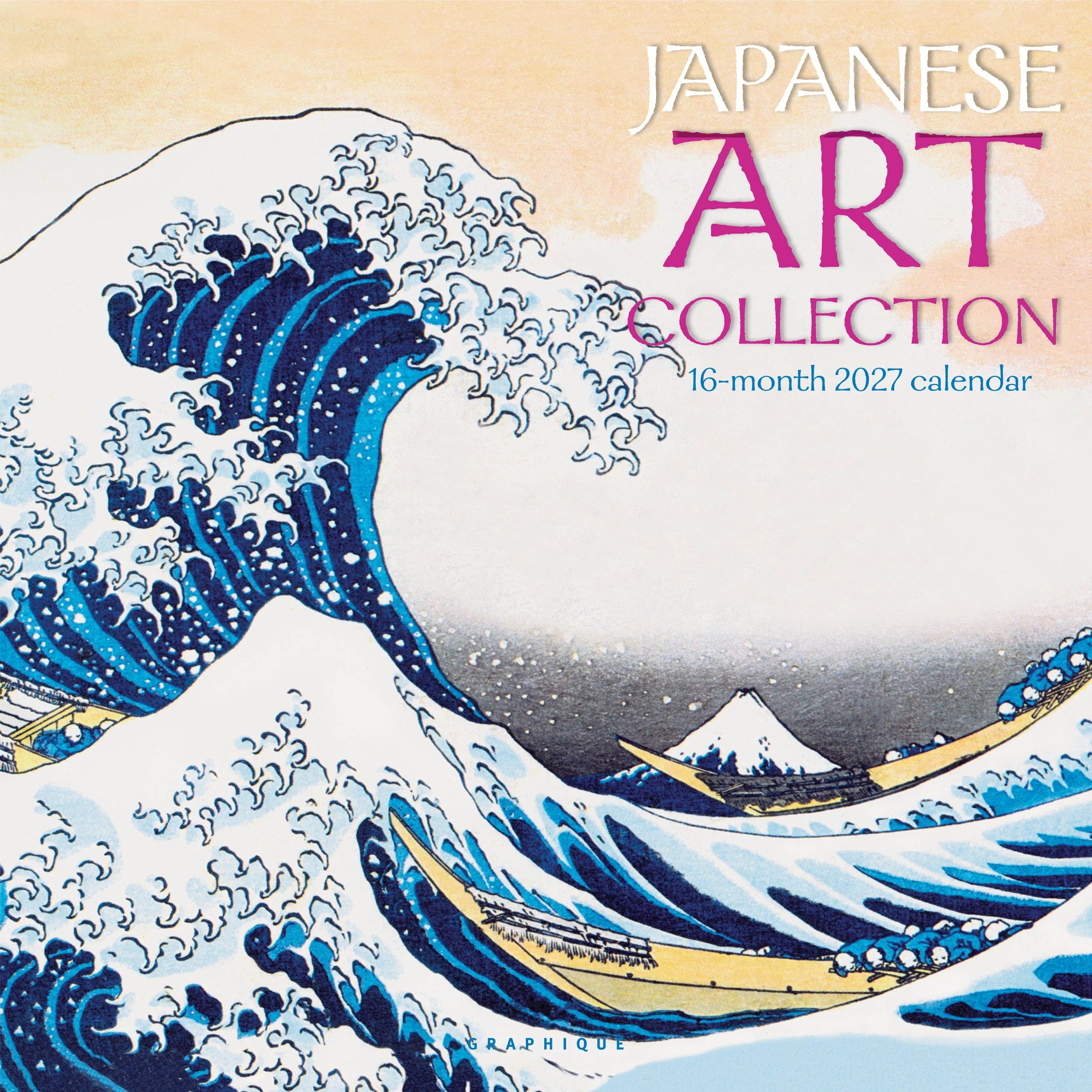GRPH Japanese Art Collection 2027 Wall Calendar