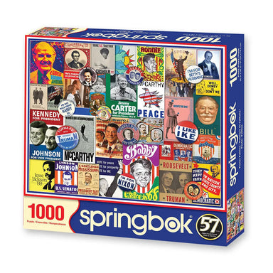 SPRGBK Poster Politics 1000 Piece Puzzle