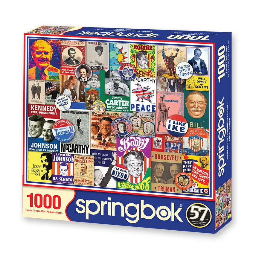 SPRGBK Poster Politics 1000 Piece Puzzle