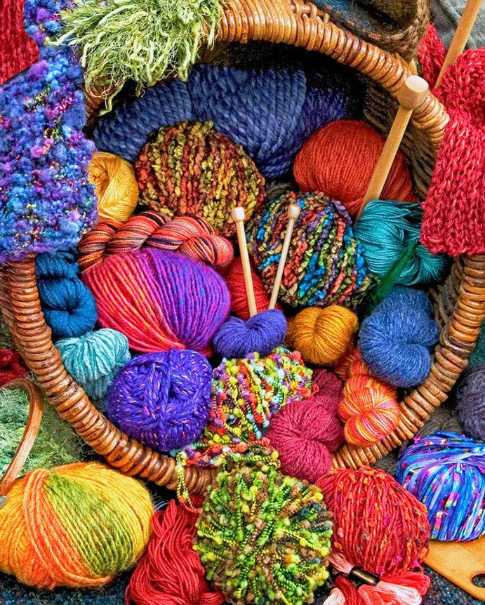 Yarn Cornucopia 500 Piece Puzzle