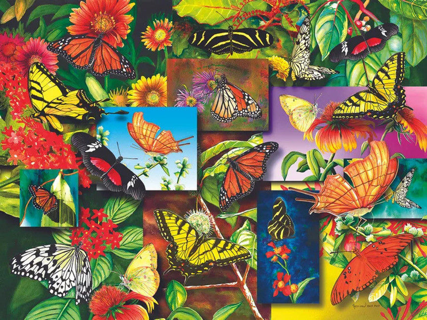 Butterfly Garden 500 Piece Puzzle