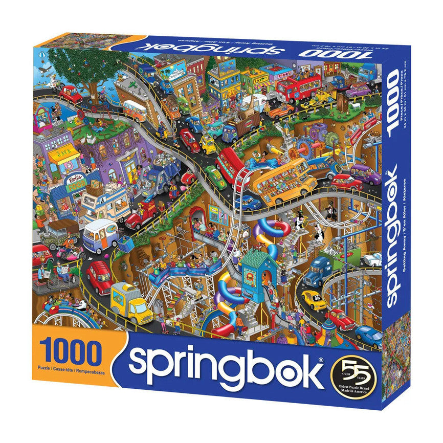 SPRGBK Getting Away 1000 Piece Puzzle