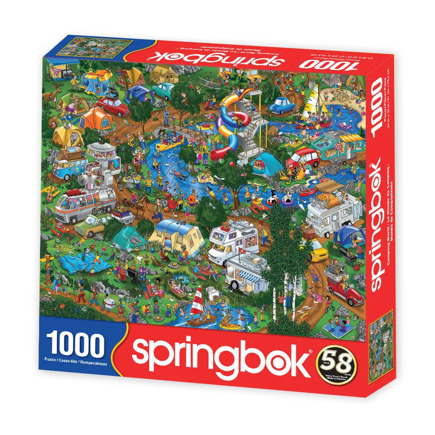 SPRGBK Camping World 1000 Piece Puzzle