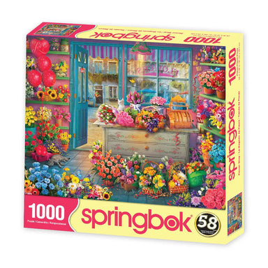 SPRGBK Flower Shop 1000 Piece Puzzle