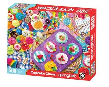 Cupcake Chaos 500 Piece Puzzle
