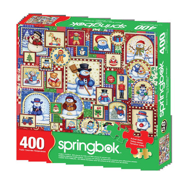 SPRGBK Snow Days 400 Piece Family Puzzle