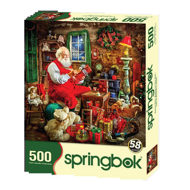 SPRGBK Santa's Shop 500 Piece Puzzle