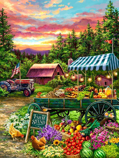 The Fruit Stand 500 Piece Puzzle