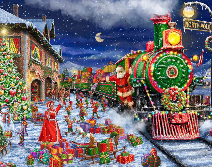 SPRGBK Santa Express 1000 Piece Puzzle