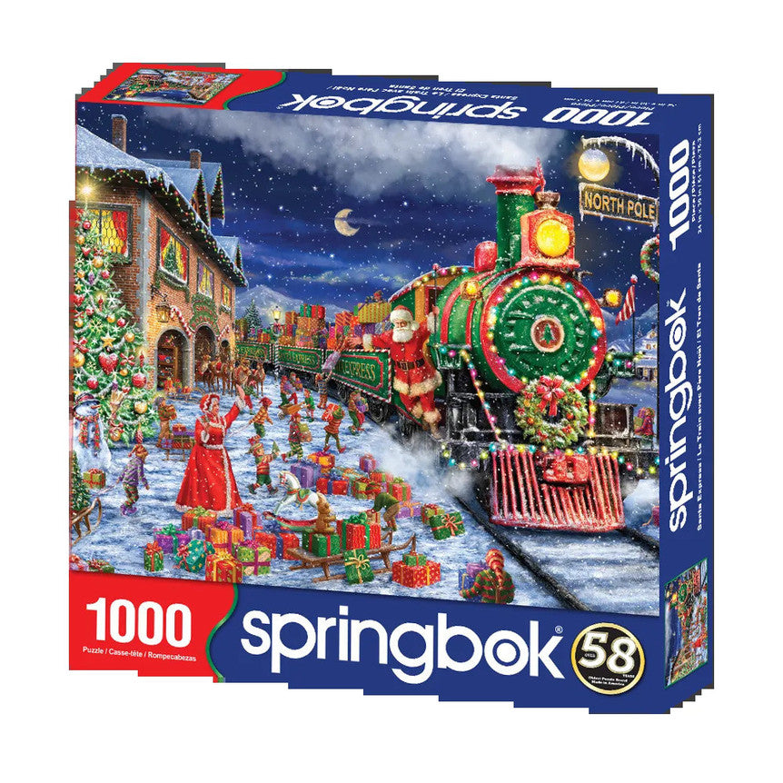 SPRGBK Santa Express 1000 Piece Puzzle