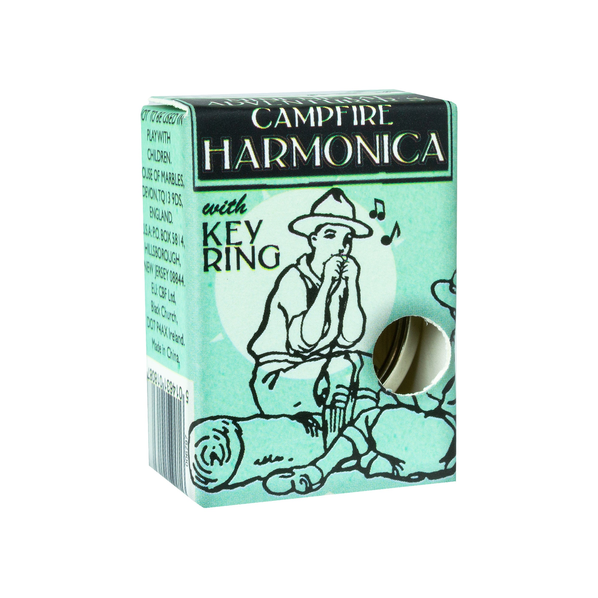 Adventurer's Campfire Harmonica with Keyring (Single) - Random Color