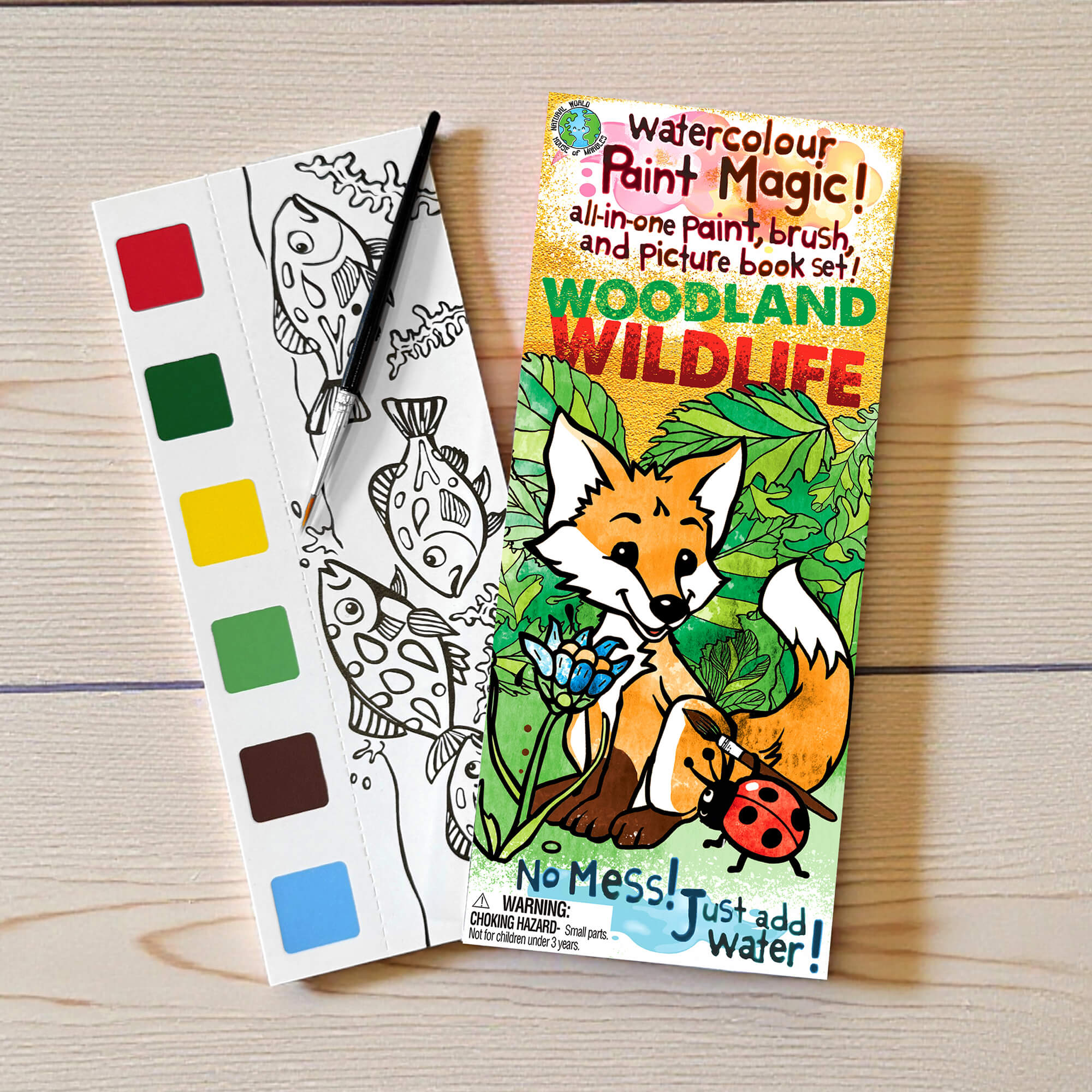 Paint Magic: Woodland Wildlife