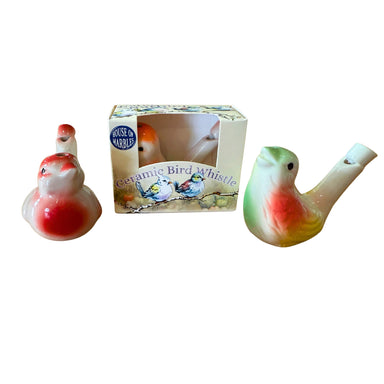 Ceramic Bird Water Warbler (Single) - Random Color