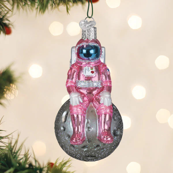 OWC Pink Astronaut Ornament