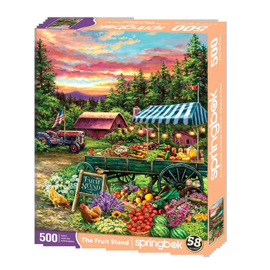 The Fruit Stand 500 Piece Puzzle