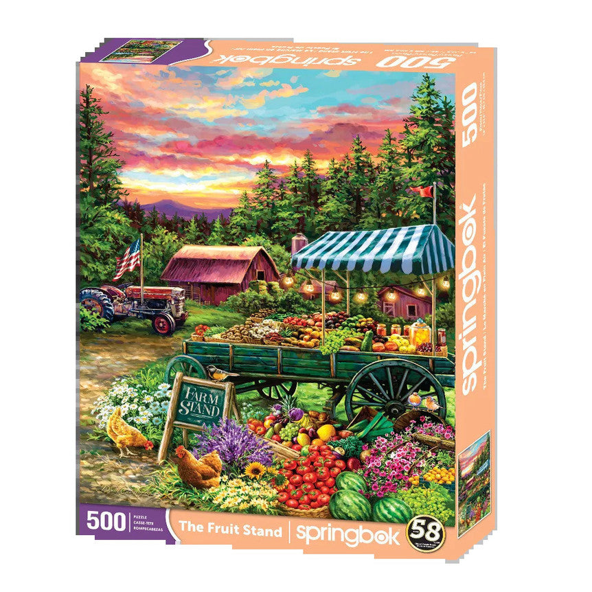 The Fruit Stand 500 Piece Puzzle