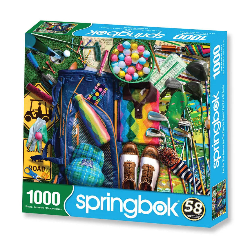 SPRGBK Par For The Course 1000 Piece Puzzle