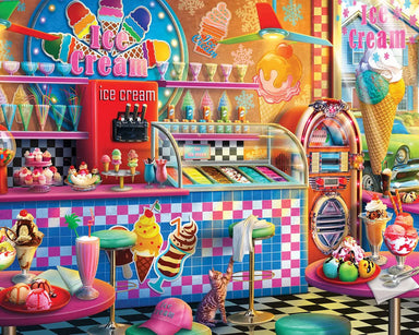 SPRGBK Ice Cream Shop 1000 Piece Puzzle