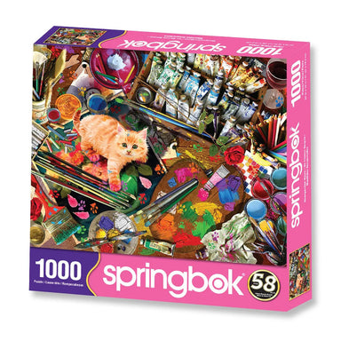 SPRGBK Unexpected Mews 1000 Piece Puzzle